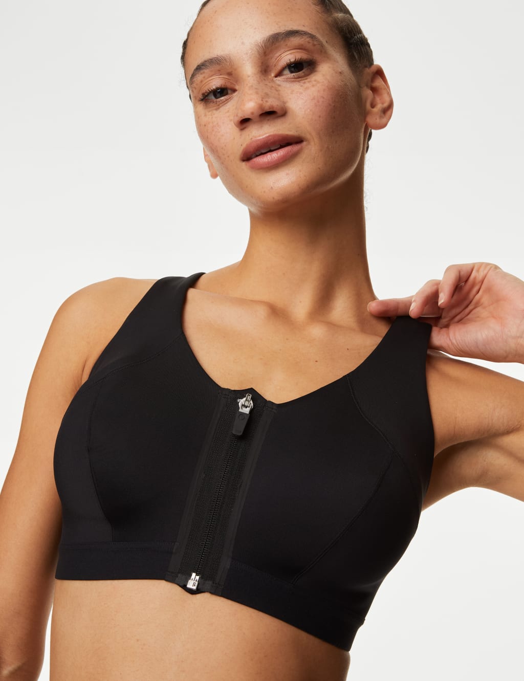 M&S GOOD MOVE FREEDOM TO MOVE NON WIRED HIGH IMPACT Sports BRA in