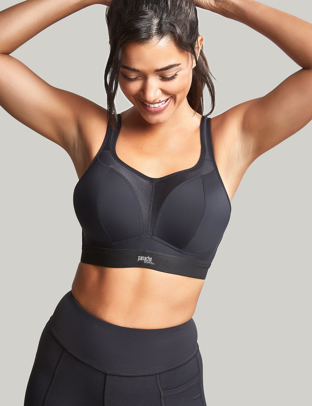 Ultimate Support Non Wired Sports Bra D-J 3 of 6