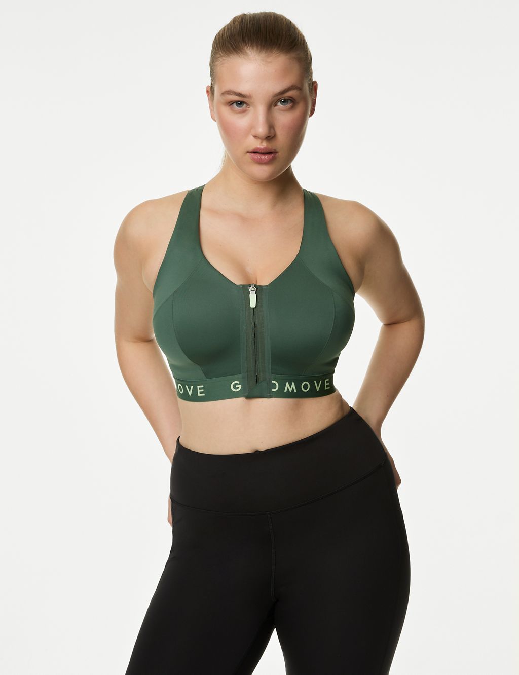 Ultimate Support Non Wired Sports Bra F-H 6 of 7