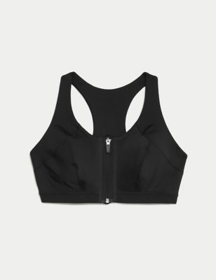 Ultimate Support Zip Front Sports  Bra F-H Image 2 of 9