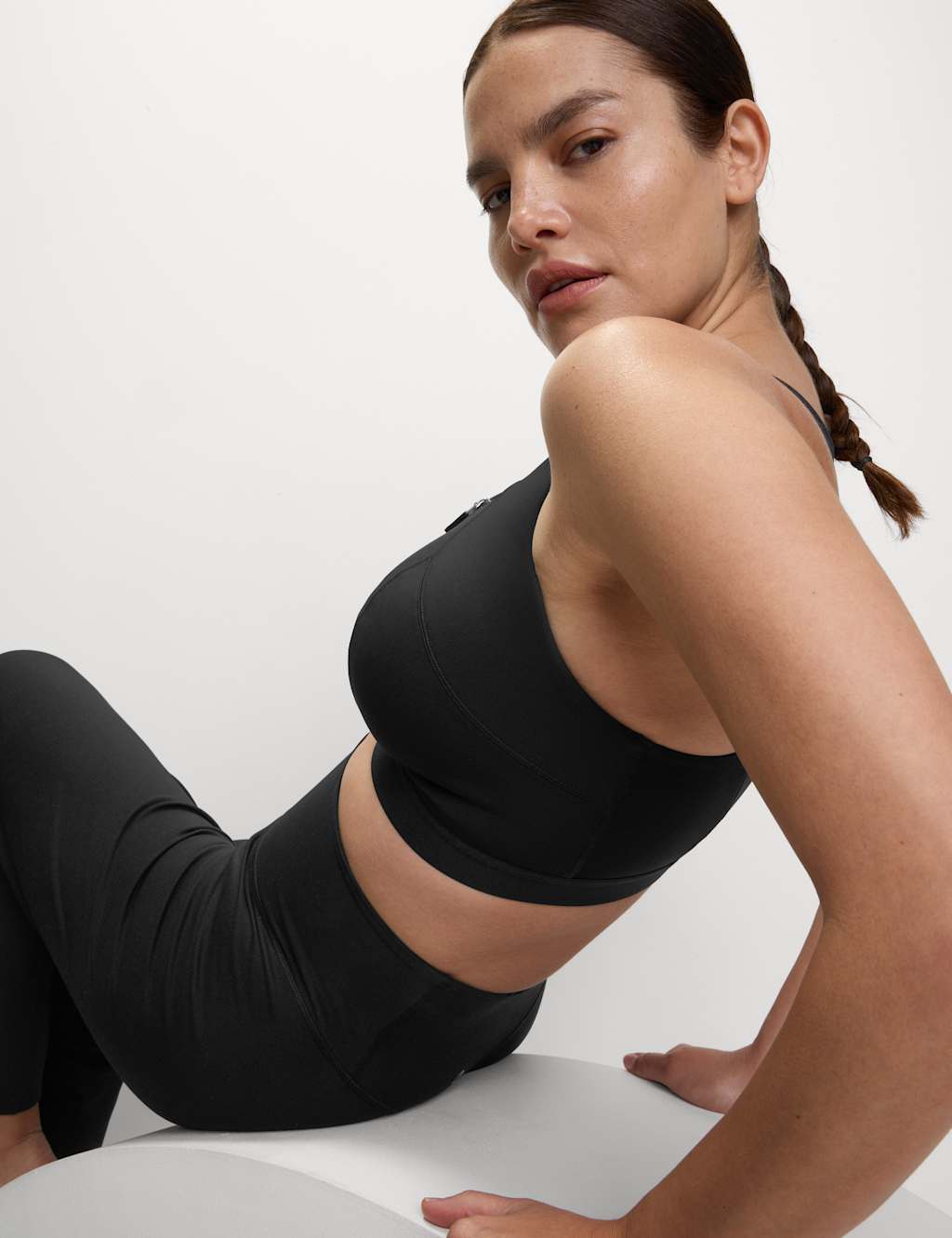 Ultimate Support Zip Front Sports Bra F H Goodmove M S