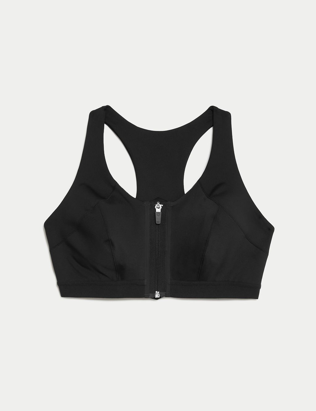 Ultimate Support Zip Front Sports  Bra F-H 1 of 9