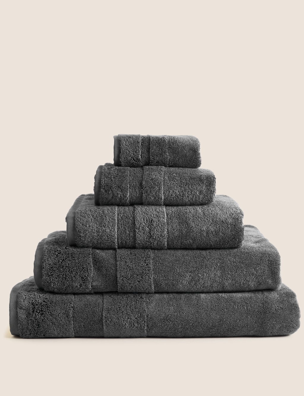 M and s towels grey hot sale