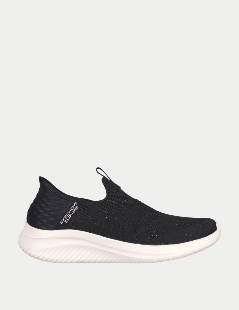 Skechers street glitter slip on trainer discount