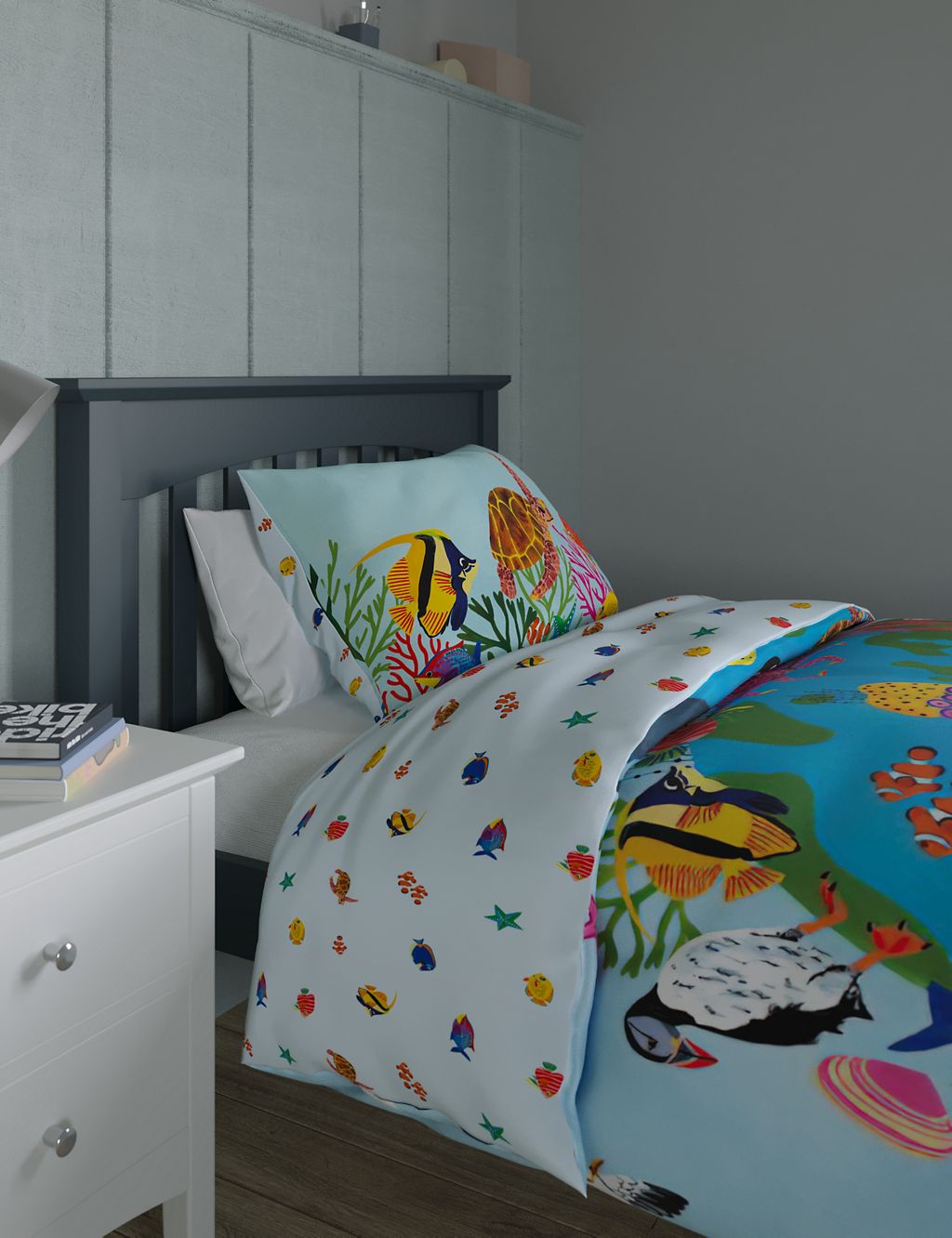 Under the Sea Pure Cotton Bedding Set 2 of 6