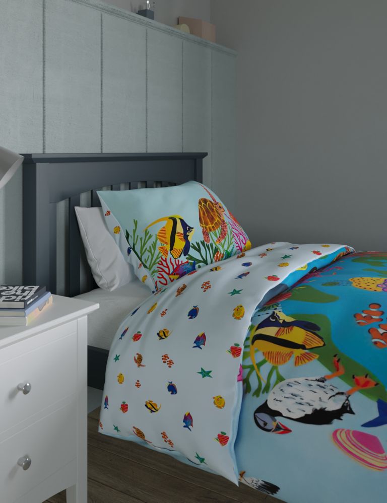 Under the Sea Pure Cotton Bedding Set 3 of 6