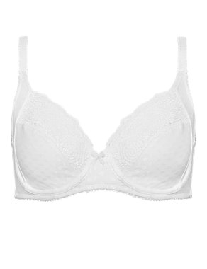 Underwired Lace Side Sling B-DD Bra Image 2 of 5