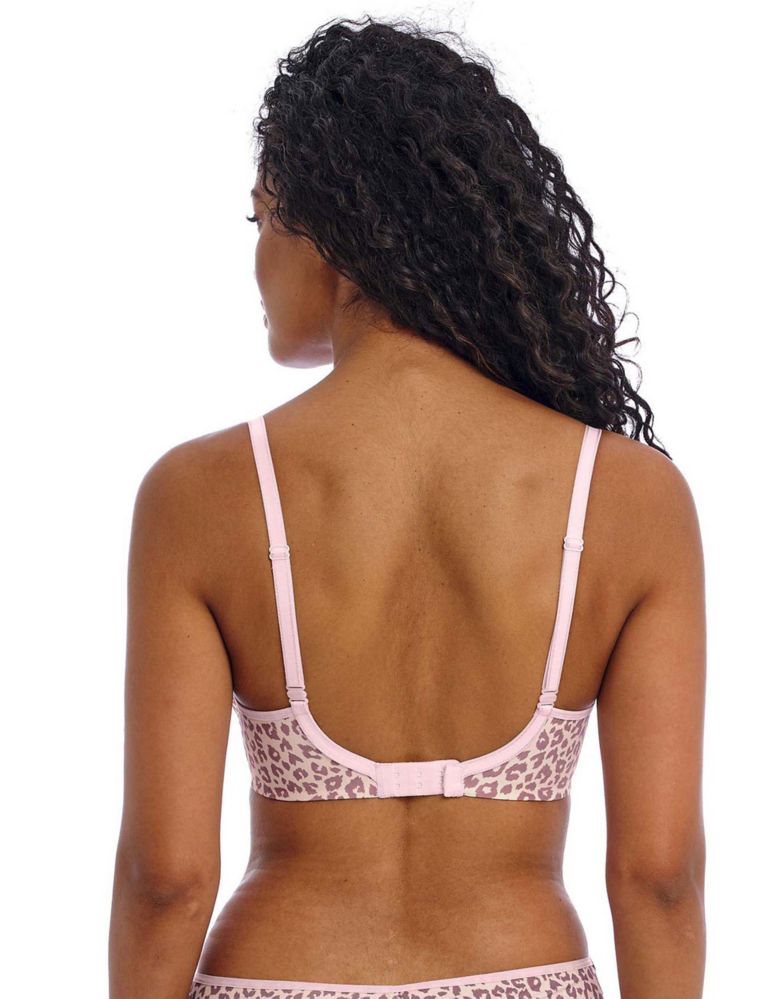 Buy Selfcare Printed Bikini brief T-shirt bra - 1 Lingerie Set