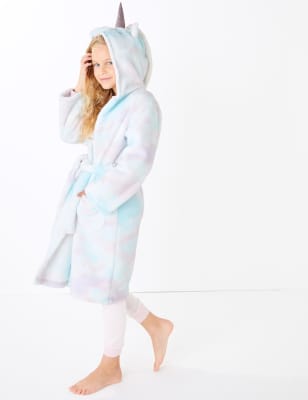 unicorn dressing gown m&s