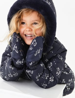 Unicorn Padded Coat 3 Months 7 Years M S