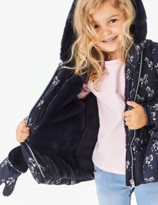 Unicorn shop padded coat