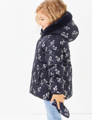 Unicorn Padded Coat 3 Months 7 Years M S