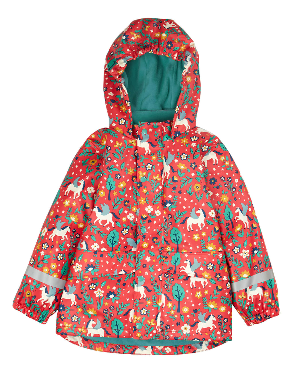 Girls unicorn clearance rain jacket