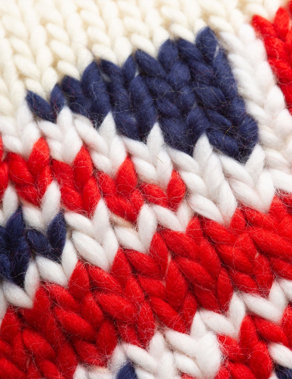 Union Jack Cushion Knitting Kit 4 of 5