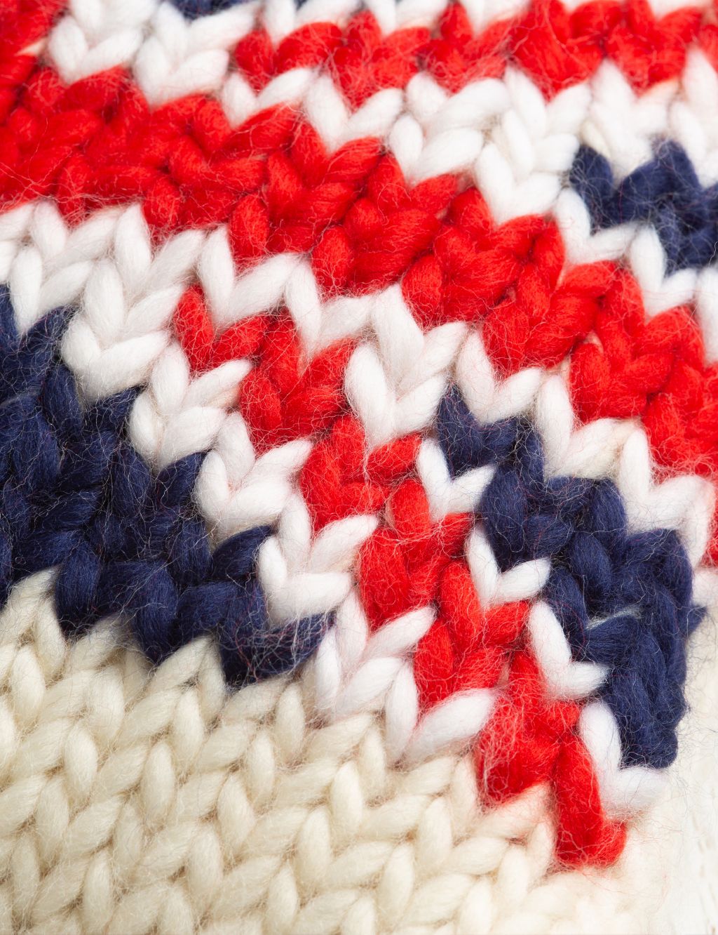 Union Jack Cushion Knitting Kit 5 of 5