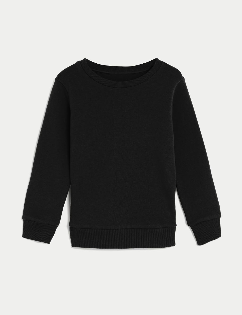Unisex Cotton Crew Neck Sweatshirt (2-16 Yrs) | M&S Collection | M&S