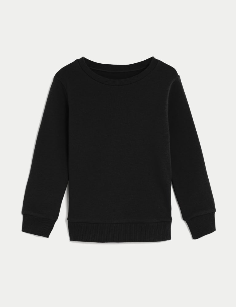 Unisex Cotton Crew Neck Sweatshirt (2-16 Yrs) 2 of 5