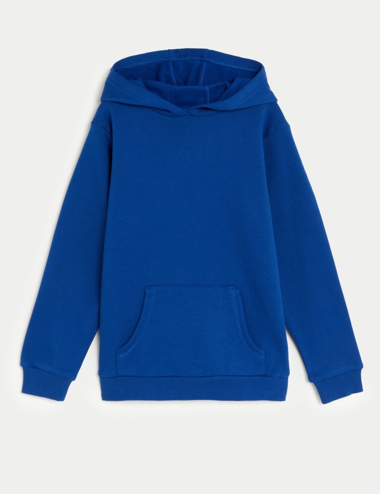 Unisex Cotton Hooded Sweatshirt (2-18 Yrs) 2 of 5