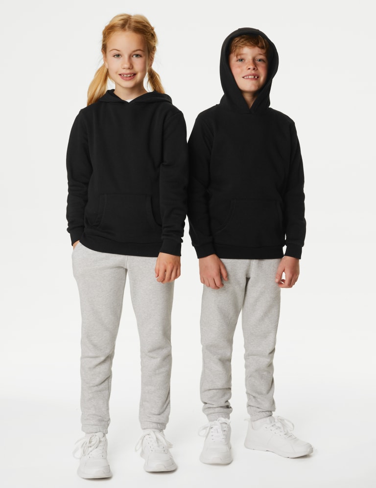 Unisex Cotton Hooded Sweatshirt (2-18 Yrs) 3 of 5