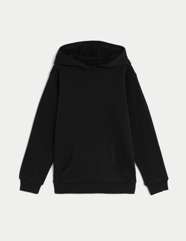 Unisex Cotton Hooded Sweatshirt (2-18 Yrs) 2 of 5