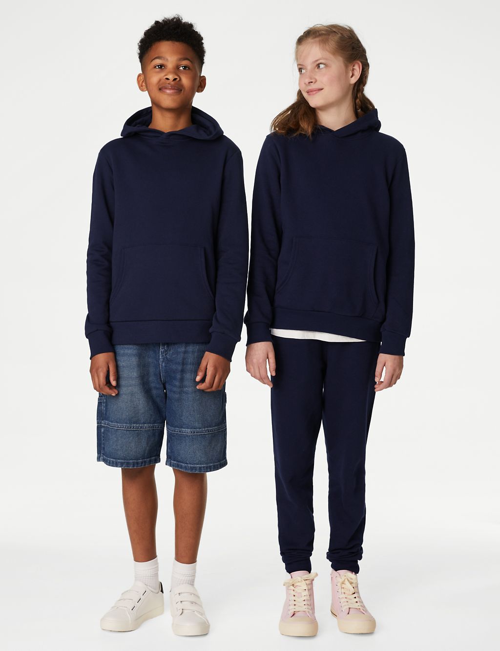 Unisex Cotton Rich Hooded Sweatshirt (6-16 Yrs) 6 of 7