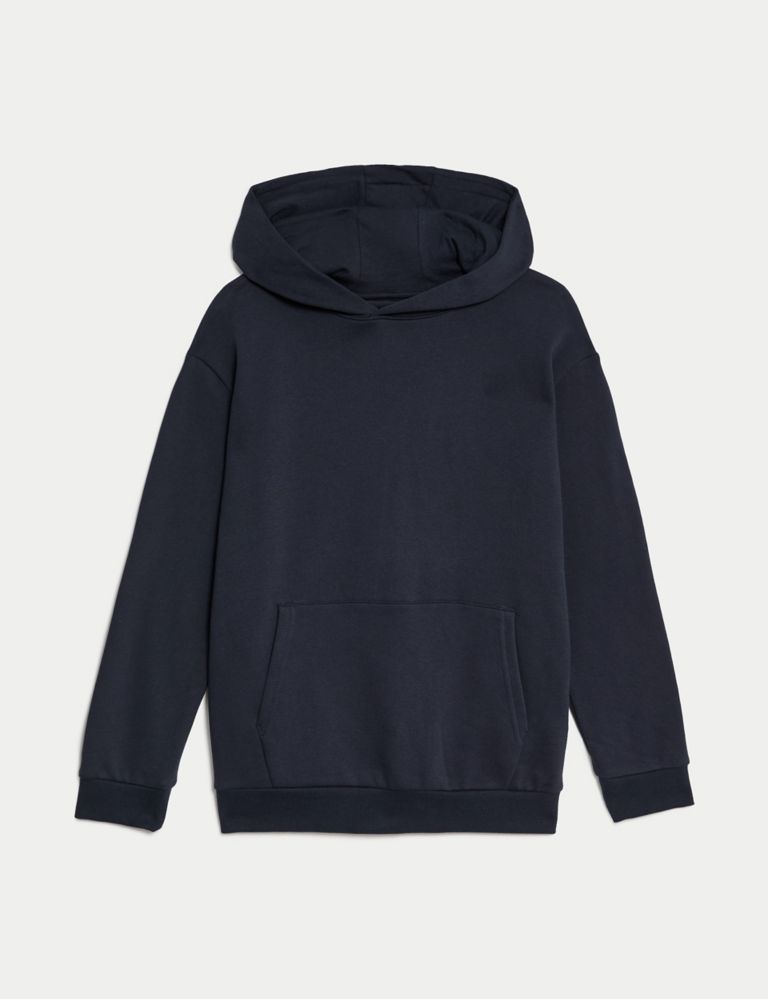 Unisex Cotton Rich Hooded Sweatshirt (6-16 Yrs) 3 of 7