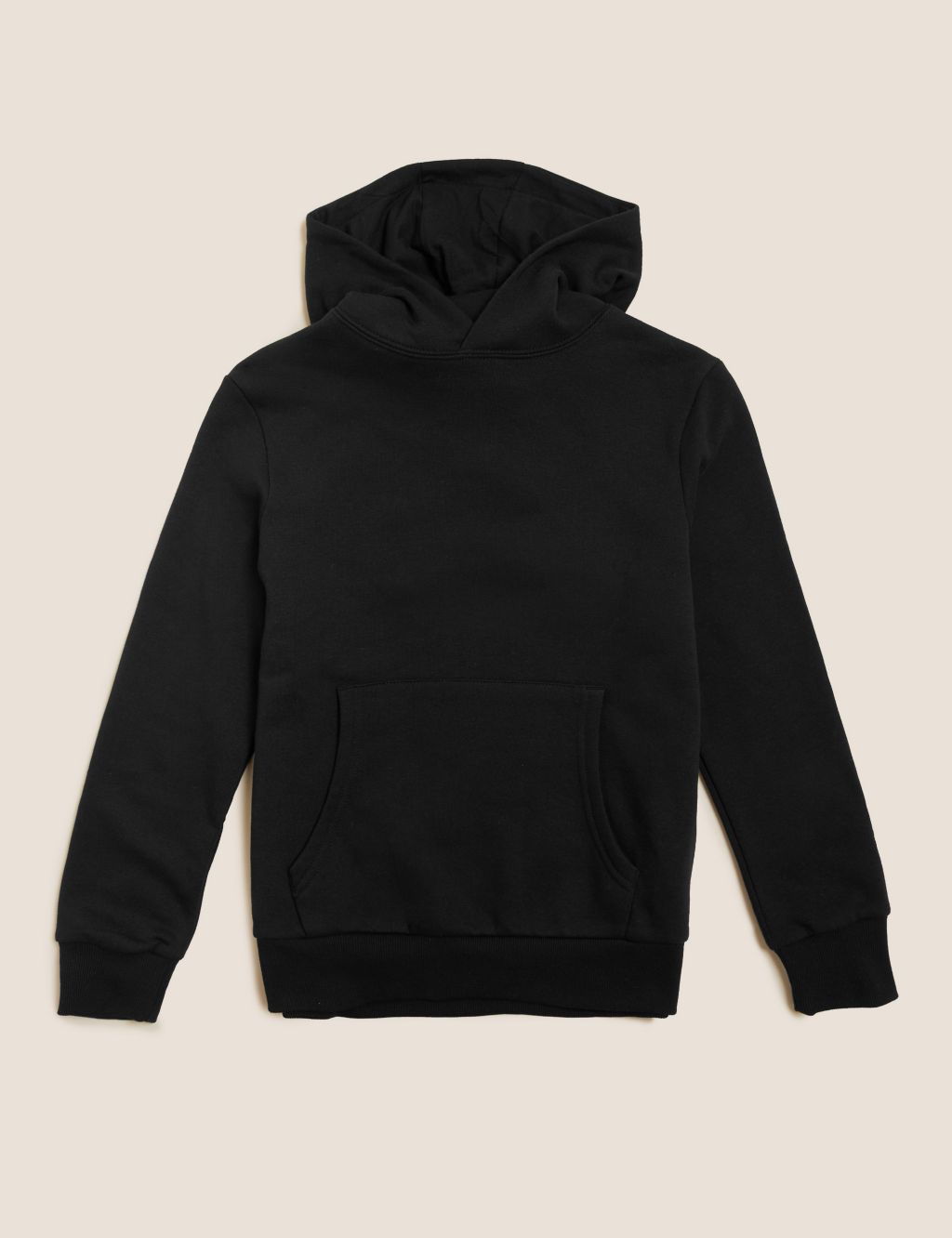 Unisex Cotton Rich Hooded Sweatshirt (6-16 Yrs) | M&S Collection | M&S