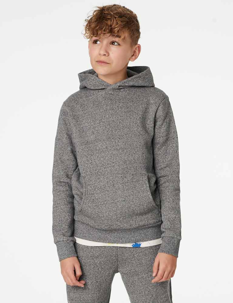 Unisex Cotton Rich Hooded Sweatshirt (6-16 Yrs) 4 of 5
