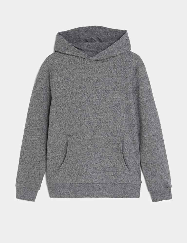 Unisex Cotton Rich Hooded Sweatshirt (6-16 Yrs) 2 of 5