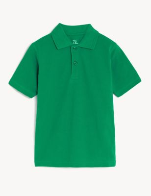 Unisex Pure Cotton Polo Shirt (2-16 Yrs) Image 2 of 5
