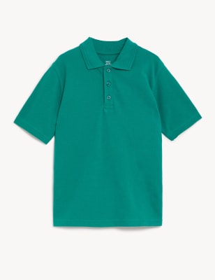 Unisex Pure Cotton Polo Shirt (2-16 Yrs) Image 2 of 5