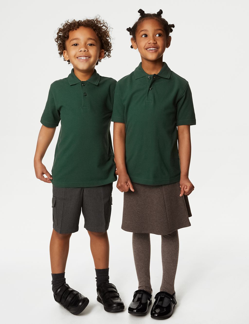 Unisex Pure Cotton Polo Shirt (2-16 Yrs) 2 of 5