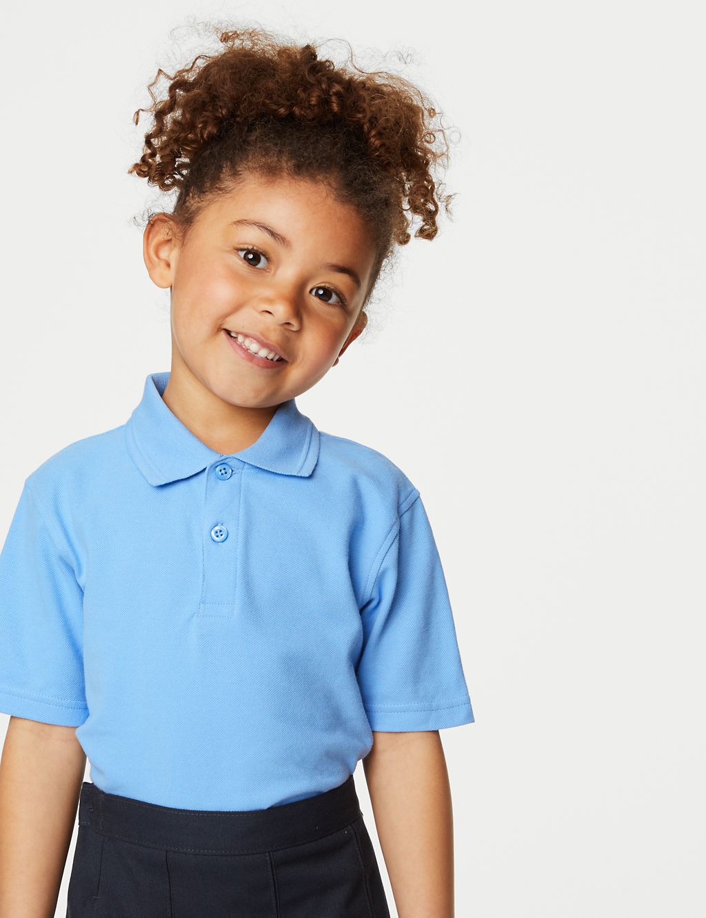 Unisex Pure Cotton Polo Shirt (2-16 Yrs) 4 of 6