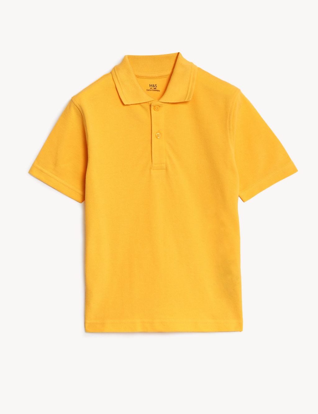 Unisex Pure Cotton Polo Shirt (2-16 Yrs) 1 of 1