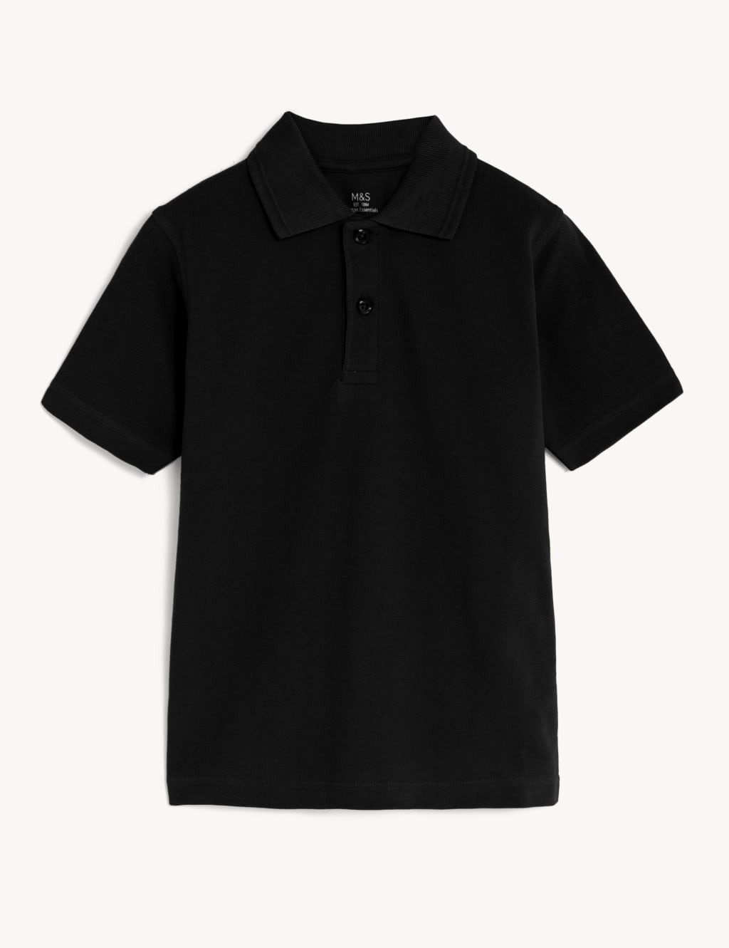 Unisex Pure Cotton Polo Shirt (2-16 Yrs) 1 of 5