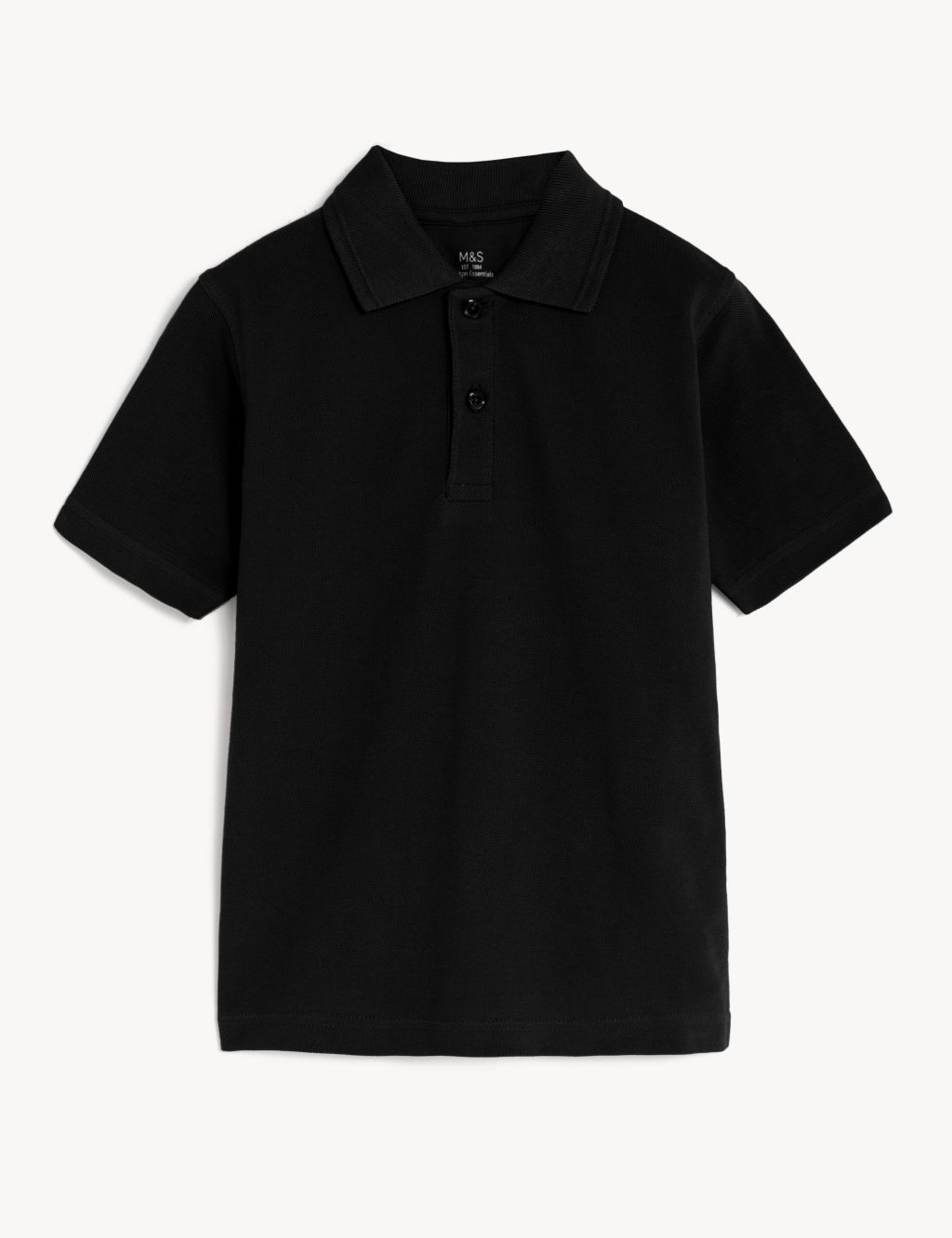 Unisex Pure Cotton Polo Shirt (2-18 Yrs) 1 of 5