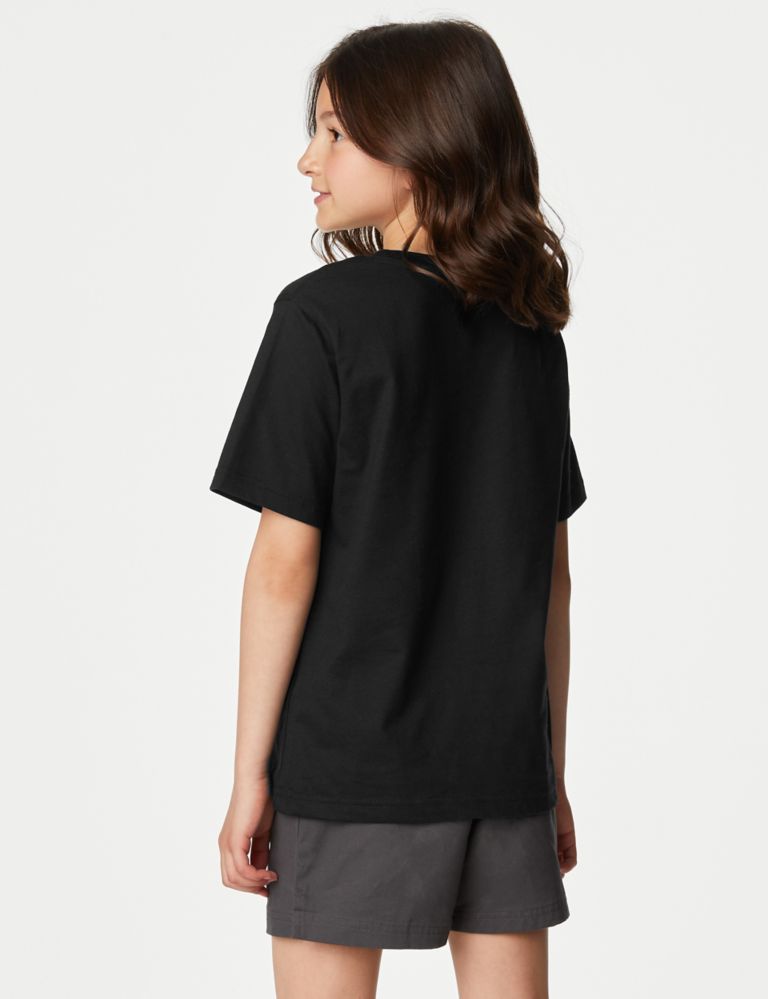 Unisex Pure Cotton School T-Shirt (2-16 Yrs) | M&S Collection | M&S