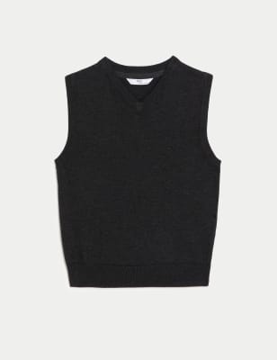 Unisex Pure Cotton School Tank Top (2-18 Yrs) Image 2 of 5