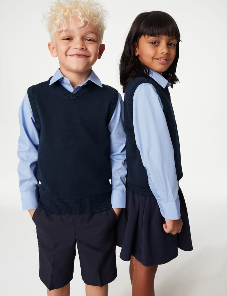 Girls navy school clearance jumper