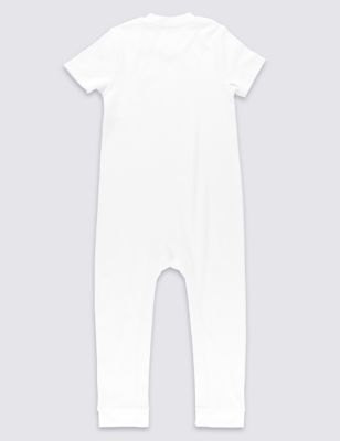 Unisex Pure Cotton Sleepsuit (3-8 Years) Image 2 of 3
