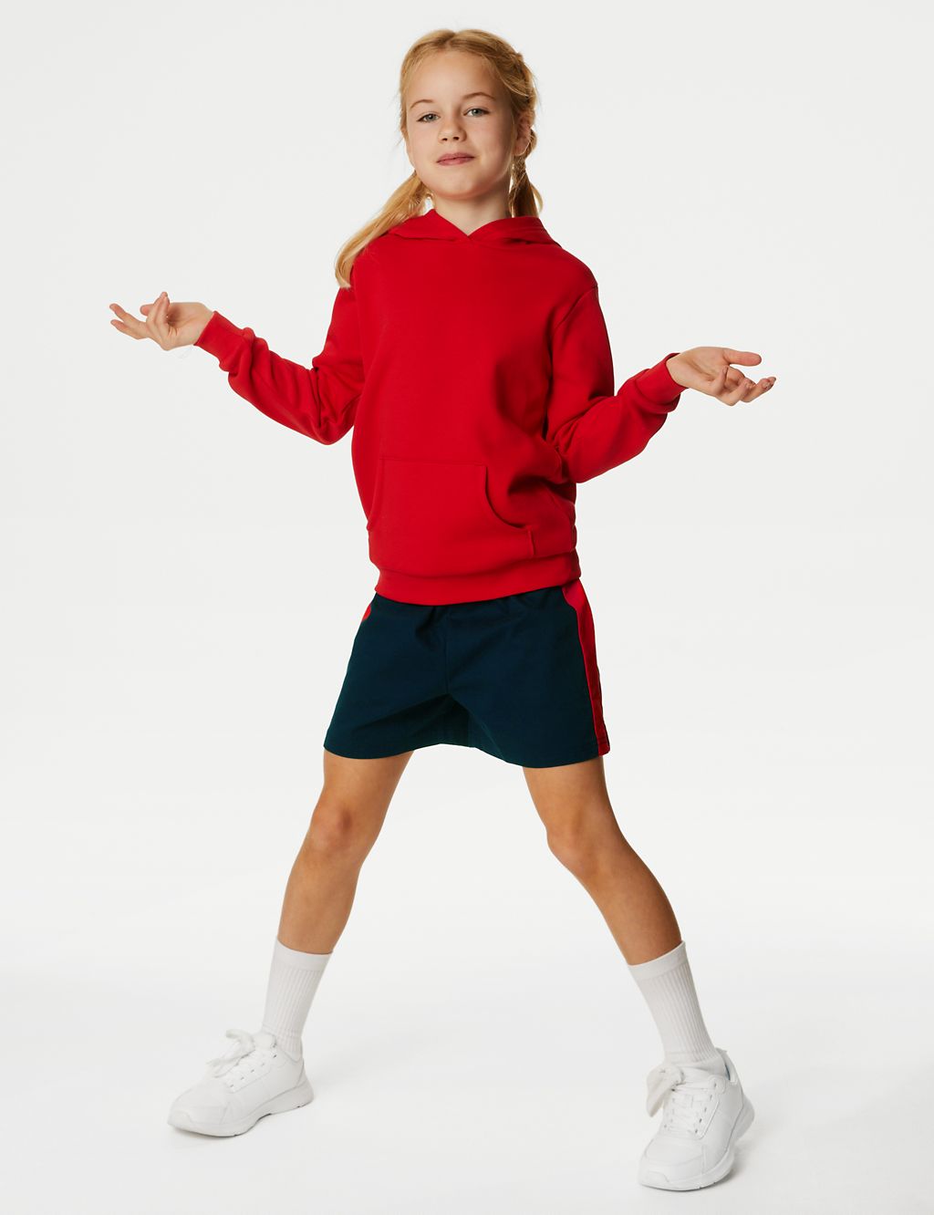 Unisex Pure Cotton Sports Shorts (2-16 Yrs) 2 of 6