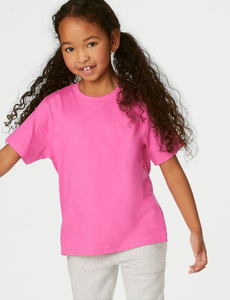 Unisex Pure Cotton T-Shirt (2-16 Yrs) 4 of 5