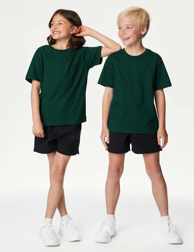 Unisex Pure Cotton T-Shirt (2-16 Yrs) 1 of 5