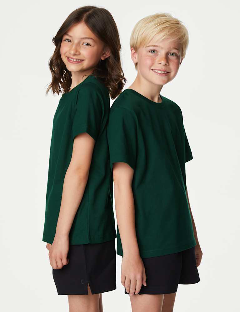 Unisex Pure Cotton T-Shirt (2-16 Yrs) 3 of 5