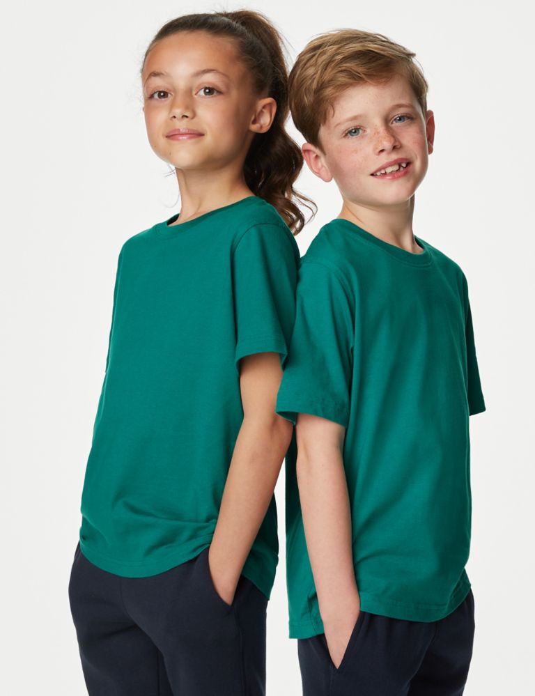 Unisex Pure Cotton T-Shirt (2-16 Yrs) 3 of 5