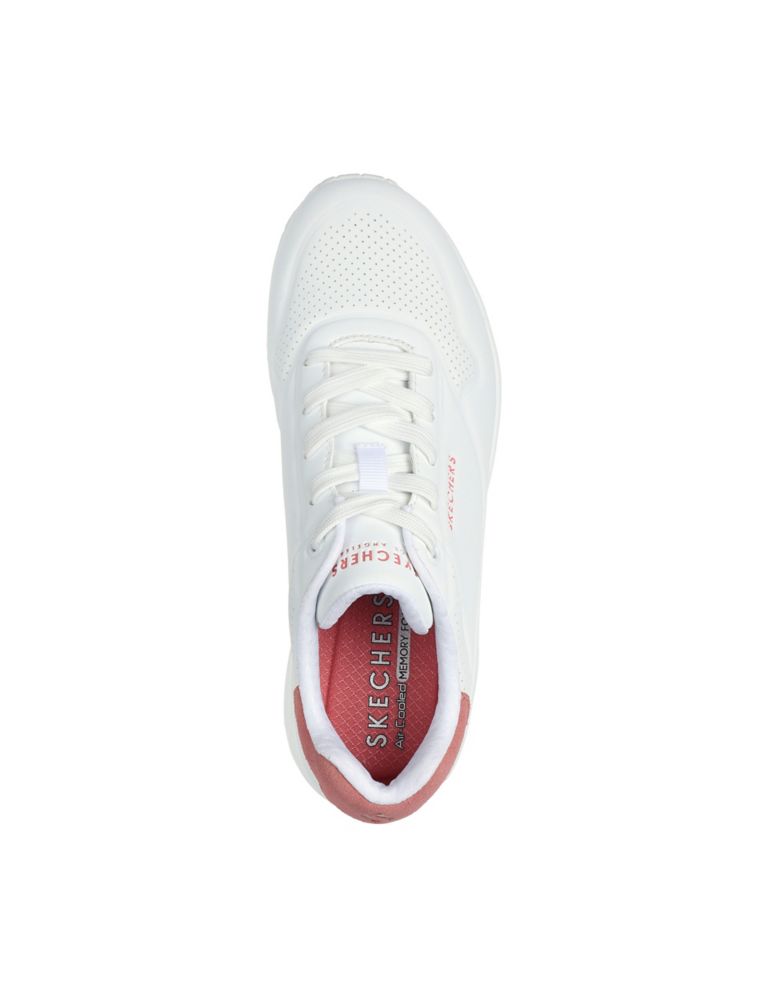 Uno Pop Back Lit Lace Up Trainers 4 of 5