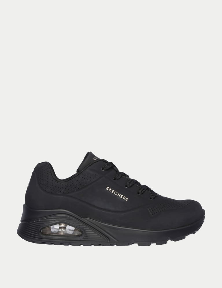 Skechers mens low cheap key power trippin trainers