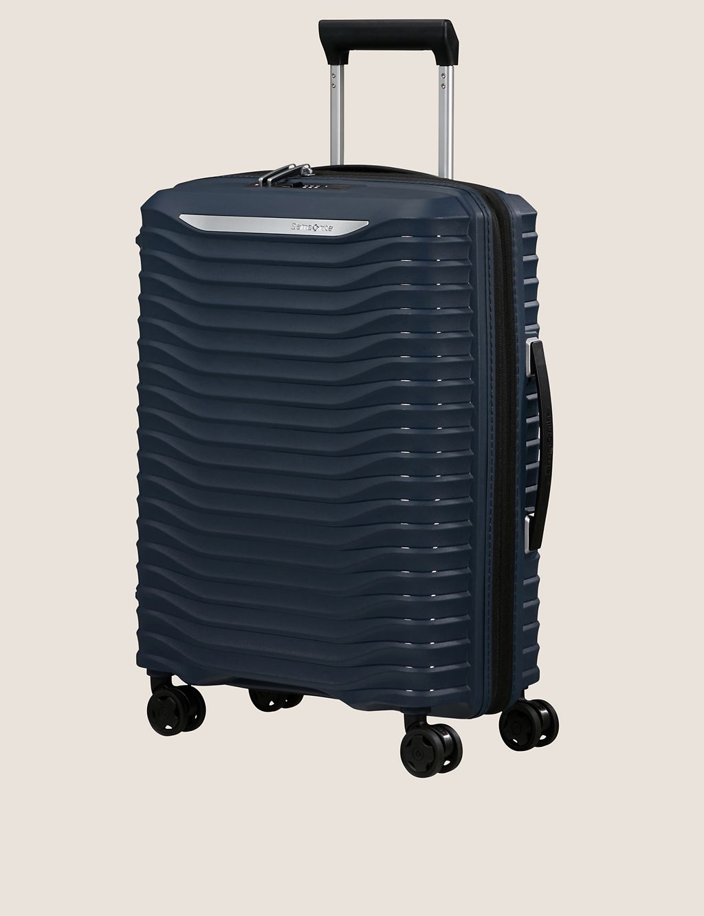Upscape 4 Wheel Hard Shell Cabin Suitcase 3 of 4