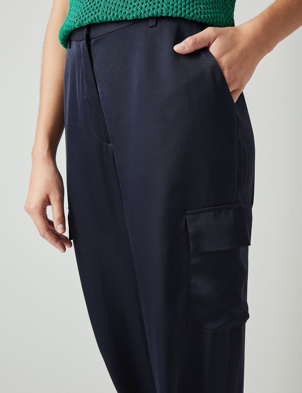Utility Tapered Ankle Grazer Trousers 2 of 4