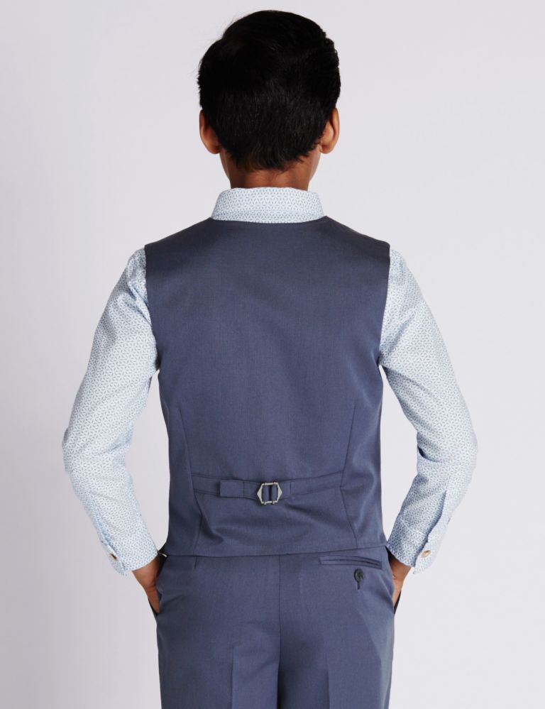 V-Neck 5 Button Waistcoat (5-14 Years) 3 of 4